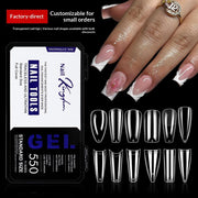 Pro Multi-Style Collection: "Gel Nail Tip Assortment" – Gel Nail Tips (550pcs)