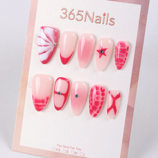 365Nails Ruby Pop Mix Press-On Nails