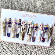 365nails: "Ethereal Fantasy" – 3D Figure Art Handmade Coffin Nails-5.5cm