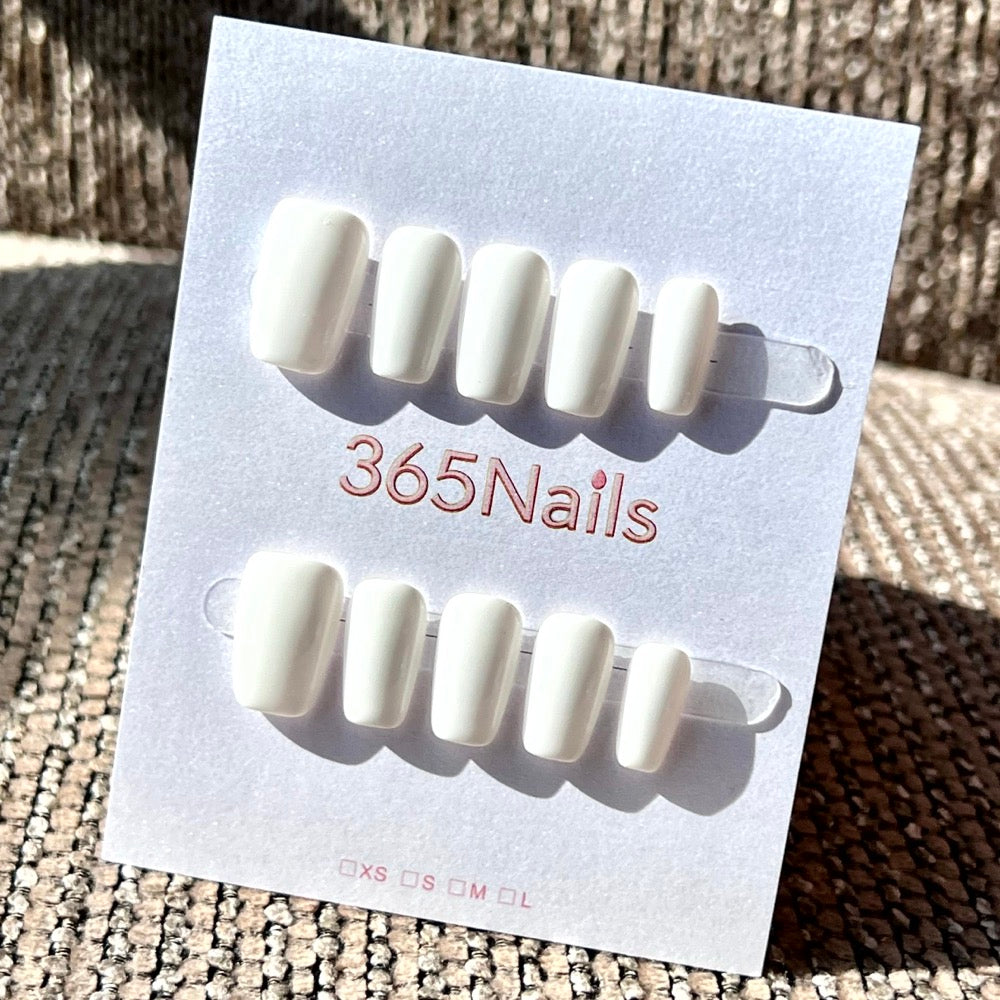 20 Colors Mega Palette - Premium Solid Handmade Nails (8 Shapes Available)