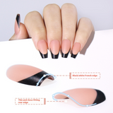 Nail Tips French prefabricated nail pads, whole bags, new non-marking removable fake nail patches, French press on nails