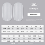 Nail Tips Amazon popular press on nails matte 450 almonds free of engraving ultra-thin and seamless patch manicure fake nails