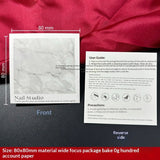 Classic White Display Cards for Press On Nail Sets (MOQ=50)