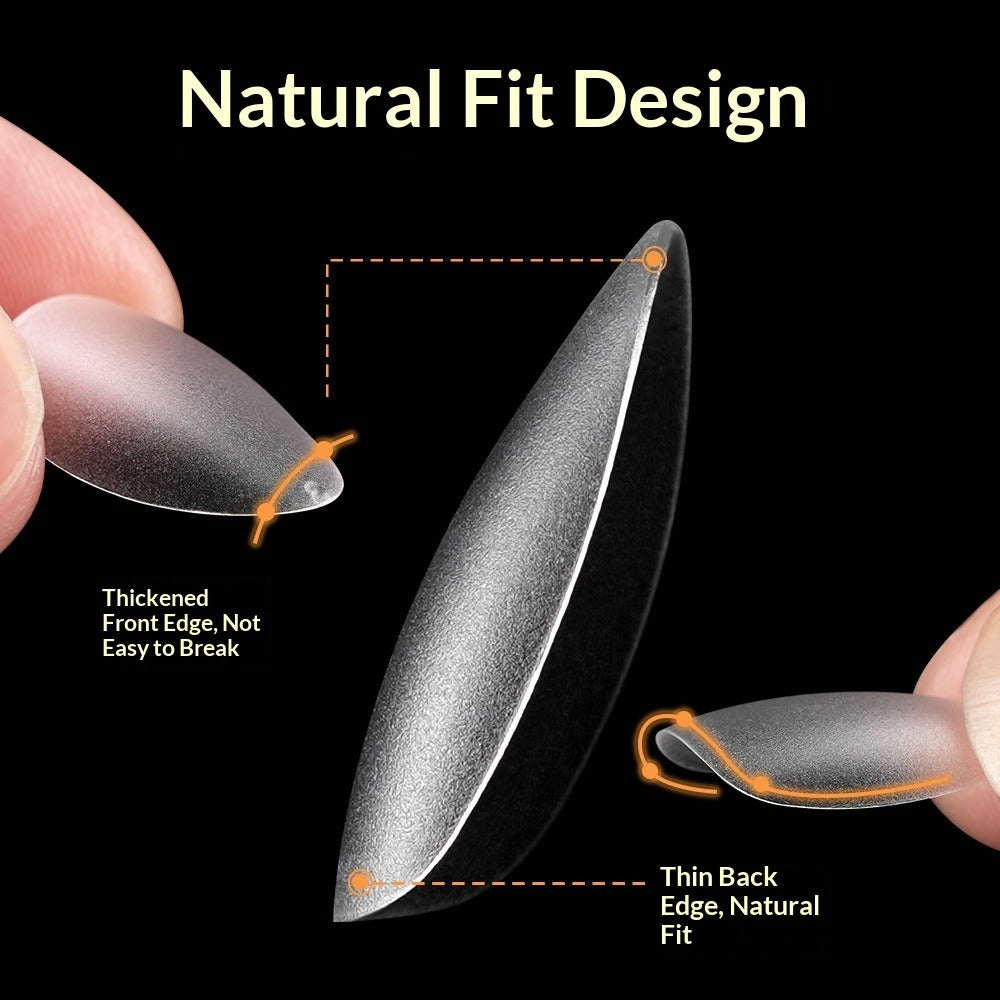 365nails 20-Shape Full-Matte Nail Tips | Professional Salon Extension Set (YS-191 to YS-266)