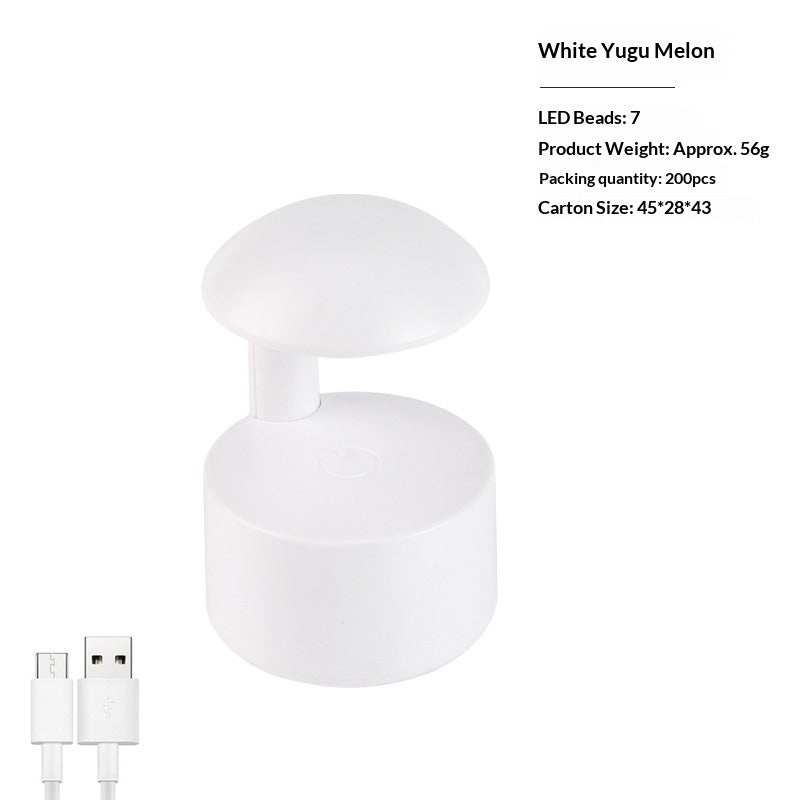"Mini C-Shape Single Finger UV/LED Nail Lamp" - Fast Curing Press-On Tool