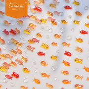 Pearl Shell Goldfish – Lucky Oriental Nail Art Set