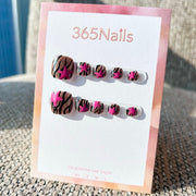 365nails: 彩虹水晶鋪鑲 – 手工製足部穿戴甲
