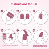 Press on nails French trapezoidal simple high-end sense 30 pieces box detachable fake nail finished pre-made manicure