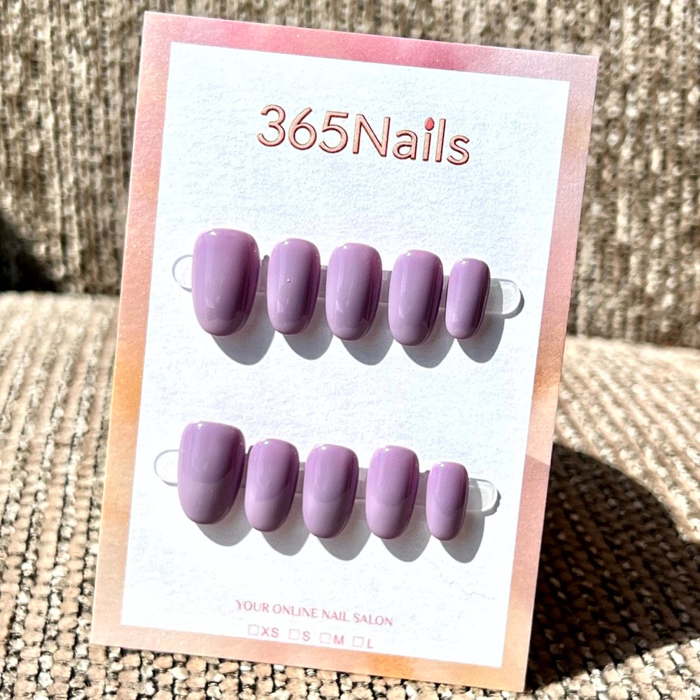 20 Colors Mega Palette - Premium Solid Handmade Nails (8 Shapes Available)