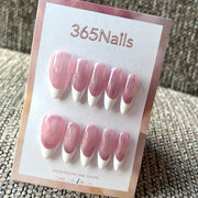 Rose Pearl Mist - Pink Pearl Press-On Nails