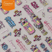 Dark Kawaii Plushies – Y2K Nail Art Set