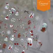 Christmas Frost – Crystal Diamond Nail Art Accent Set