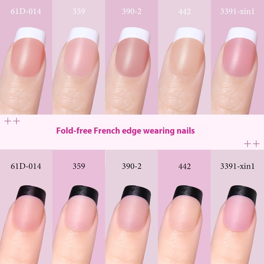 Nail Tips French prefabricated nail pads, whole bags, new non-marking removable fake nail patches, French press on nails