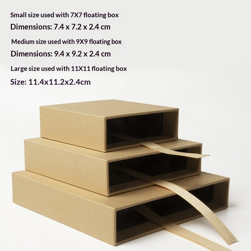 프레스온 네일 포장용 미니멀 투명 디스플레이 박스