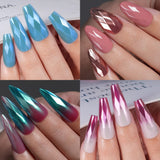 Nail Tips popular 3D rhombus nail piece almond nail ballet nail irregular transparent fake nail piece nail art wholesale