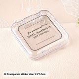 Acrylic s storage box Sold in packs of 3. Minimum order: 1 pack (3 pcs). Quantity = num of packs. Qty1 = 3pcs, Qty2 =6 pcs