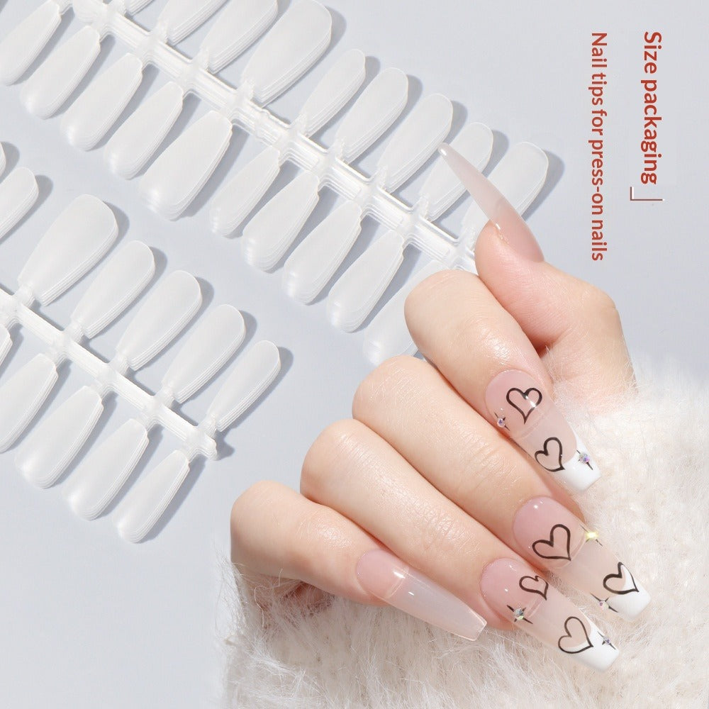 Everyday Collection: "Matte No-File Long Taper" – Matte No-File Long Taper Nail Tips