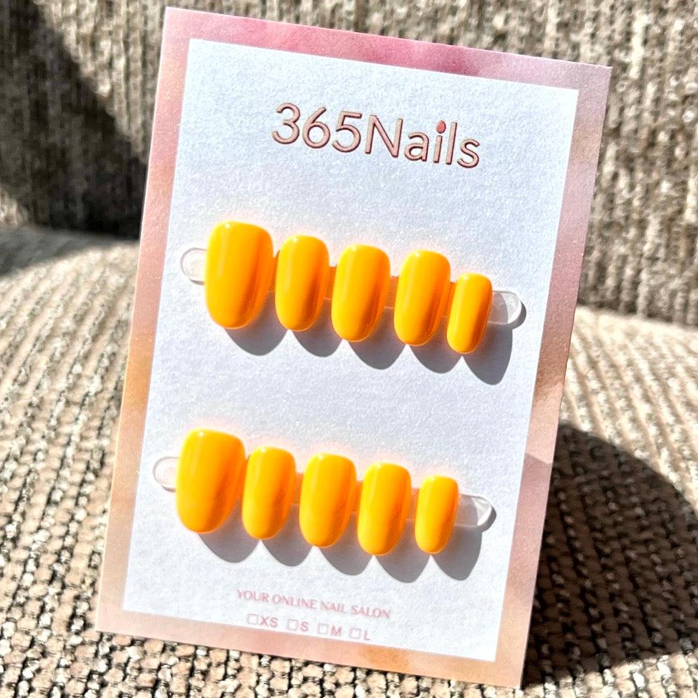 20 Colors Mega Palette - Premium Solid Handmade Nails (8 Shapes Available)