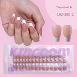 Nail Tips French prefabricated nail pads, whole bags, new non-marking removable fake nail patches, French press on nails