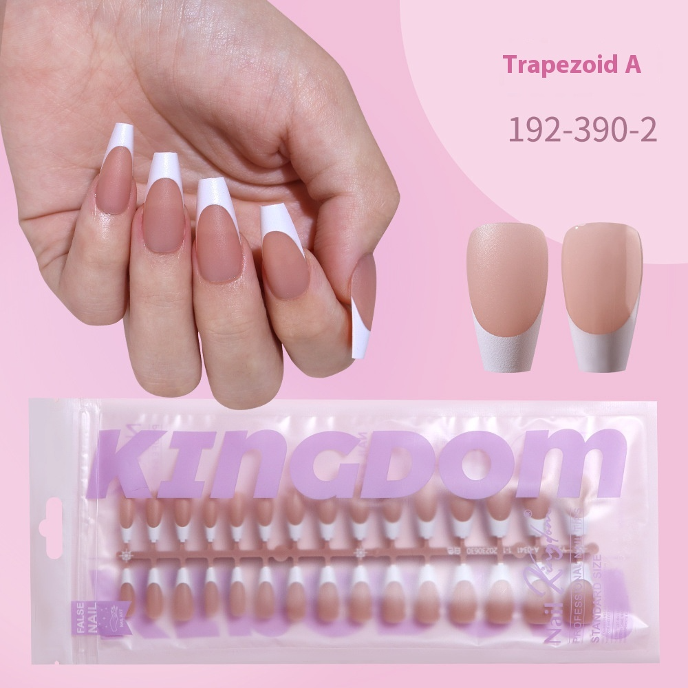 Nail Tips French prefabricated nail pads, whole bags, new non-marking removable fake nail patches, French press on nails