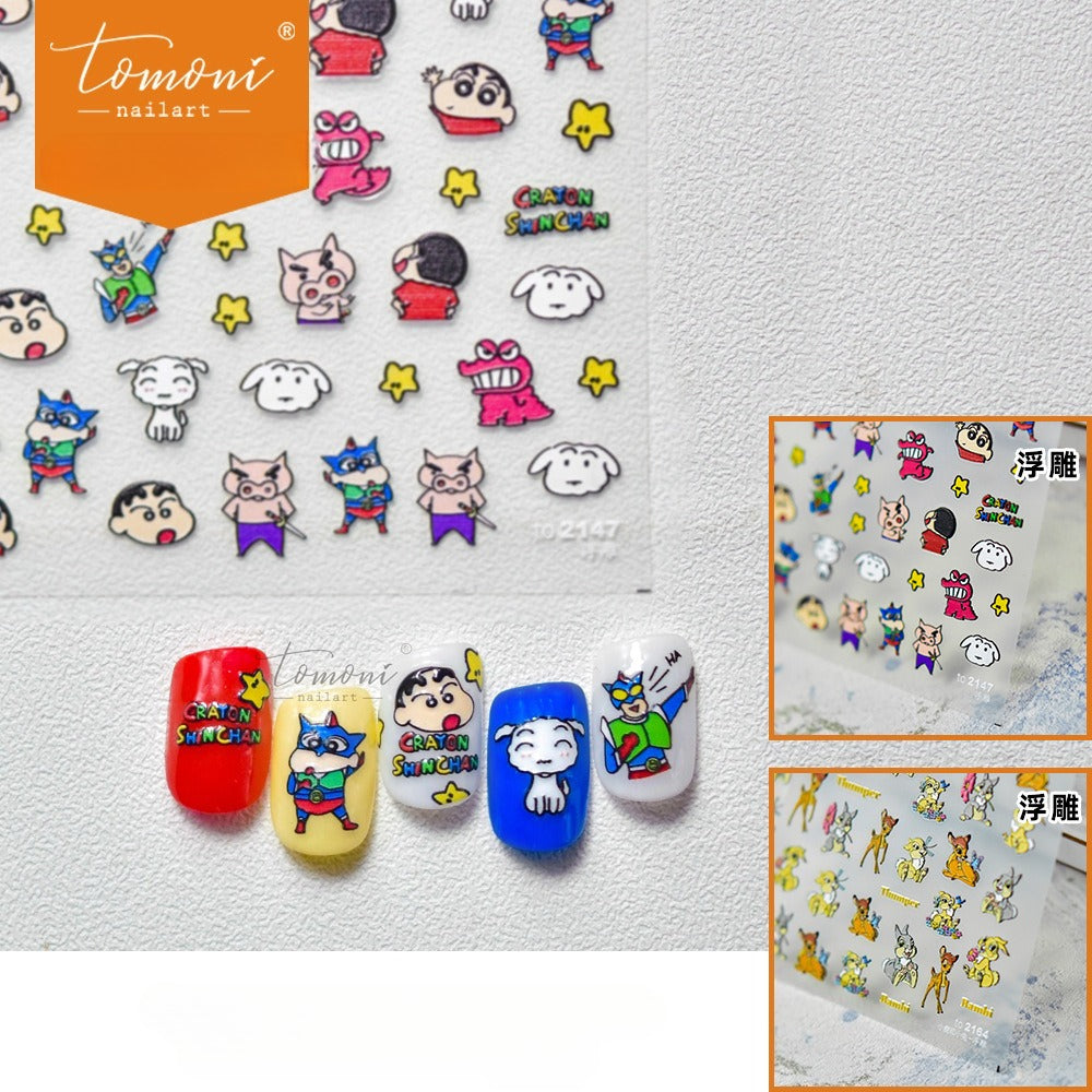 Bambi's Forest Friends – Nostalgic Nail Art Set