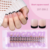 Nail Tips French prefabricated nail pads, whole bags, new non-marking removable fake nail patches, French press on nails