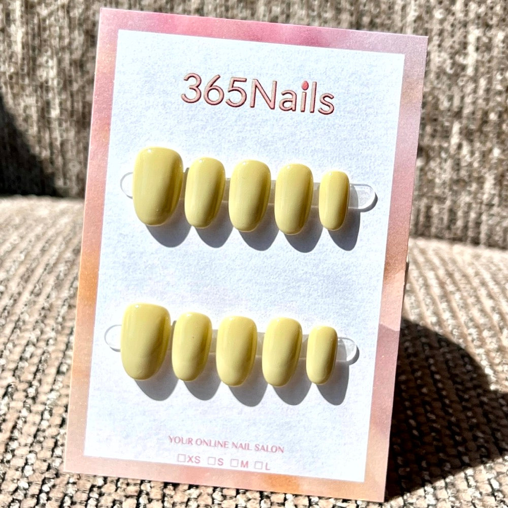 20 Colors Mega Palette - Premium Solid Handmade Nails (8 Shapes Available)
