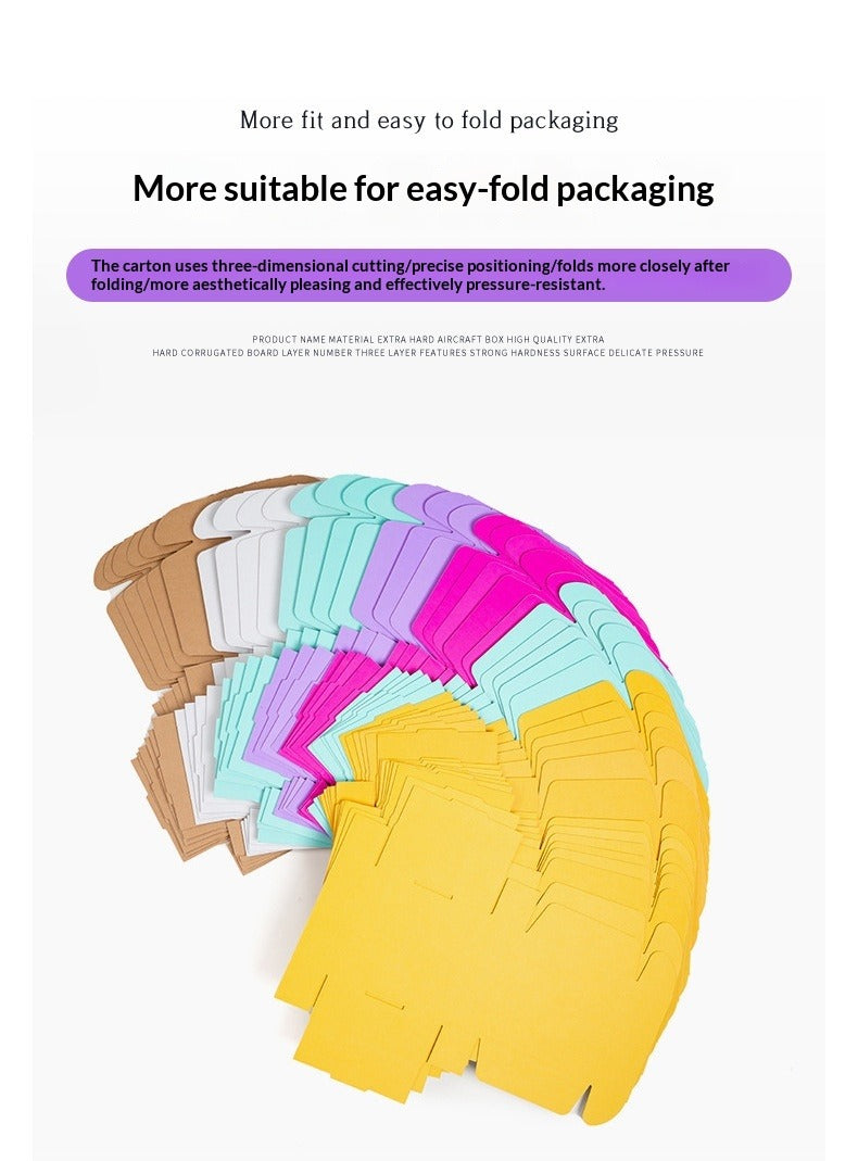 Premium Double-Sided Color Mailer Boxes – Custom Logo Corrugated Shipping Box (MOQ 100)