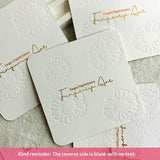 Embossed Gold Foil Display Cards for Press On Nails (MOQ=50)