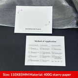 Galaxy Black Display Cards for Press On Nail Collections (MOQ=50)