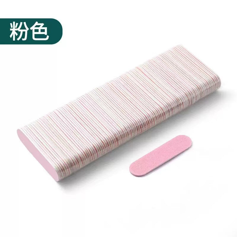 5 packs of nail crystal bars, 500 pieces of nail glue, 1000 pieces of kraft paper jelly glue, 500 pieces of pink nail rubbing strips