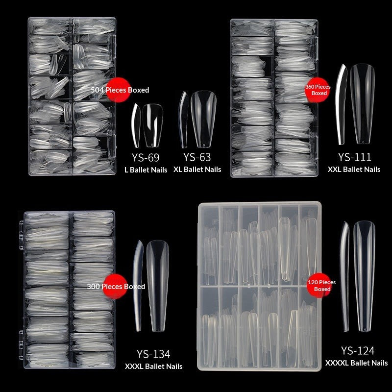 Drama Collection: "Ballet Extensions" – Multi-Length Extended Ballet Nail Tips