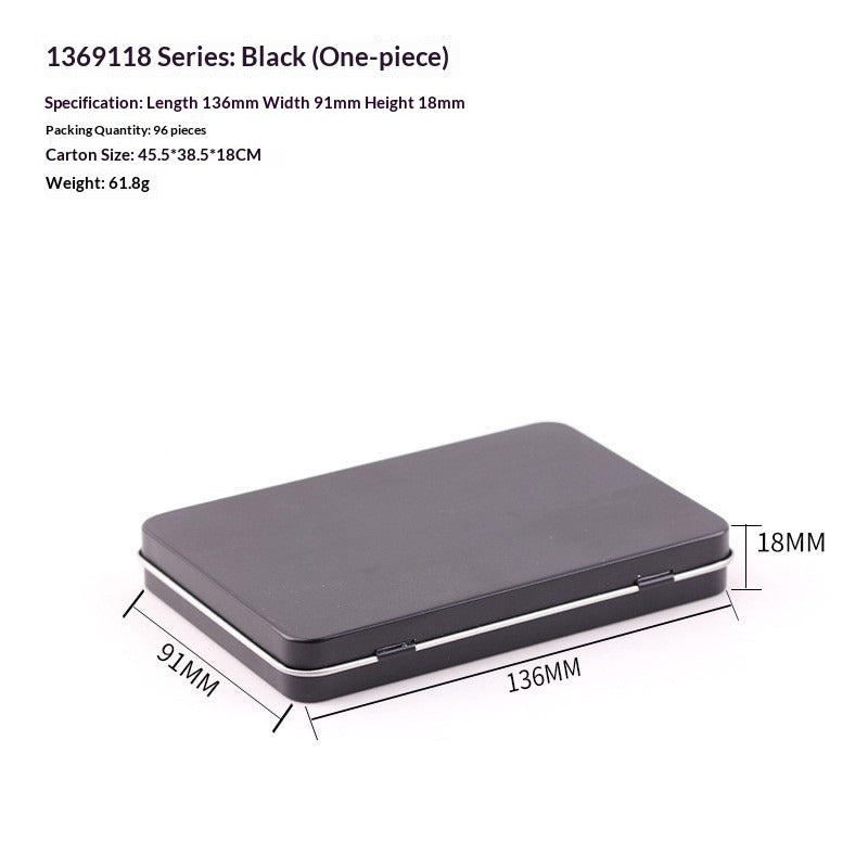 Custom Metal Press On Nail Storage Tin (MOQ=10)