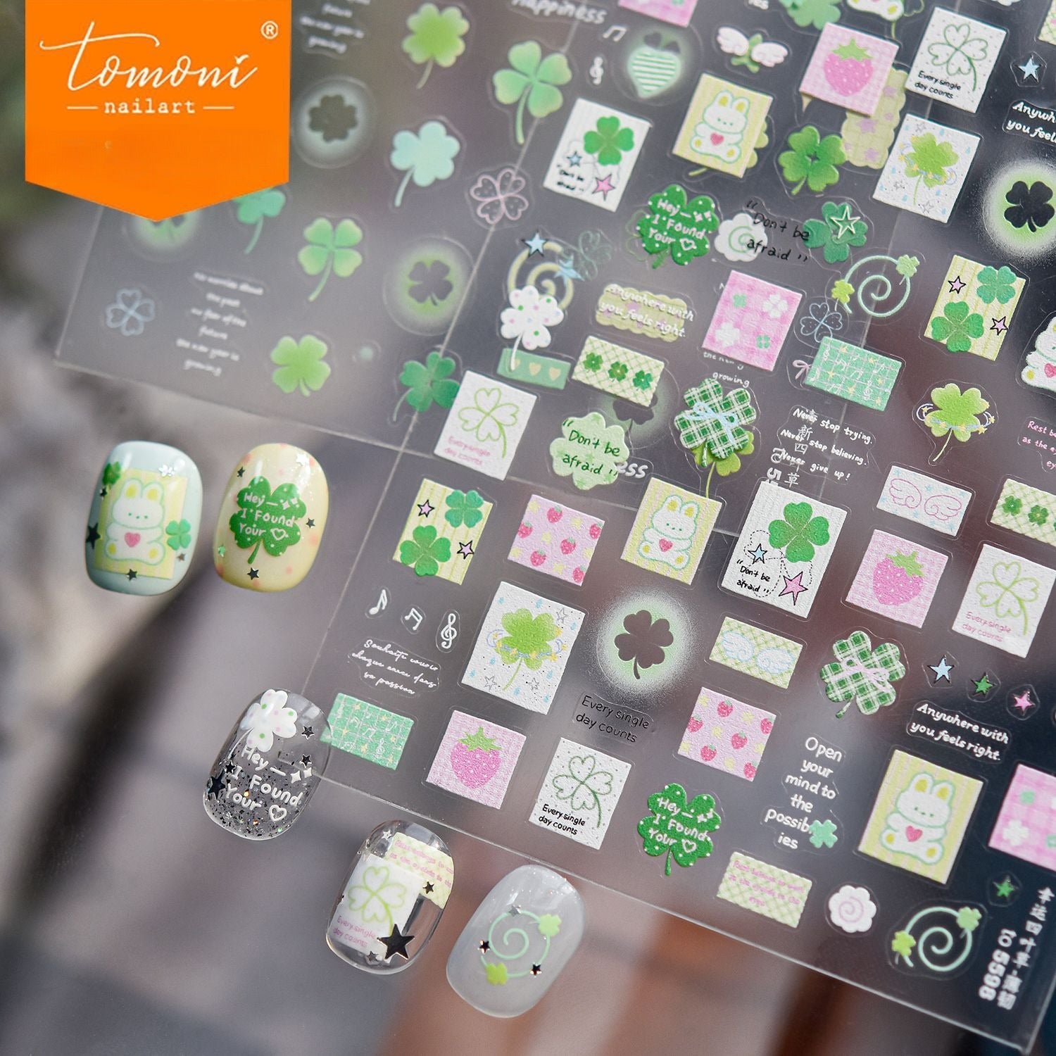 Lucky Clover Happiness – Fresh Spring Nail Art Set