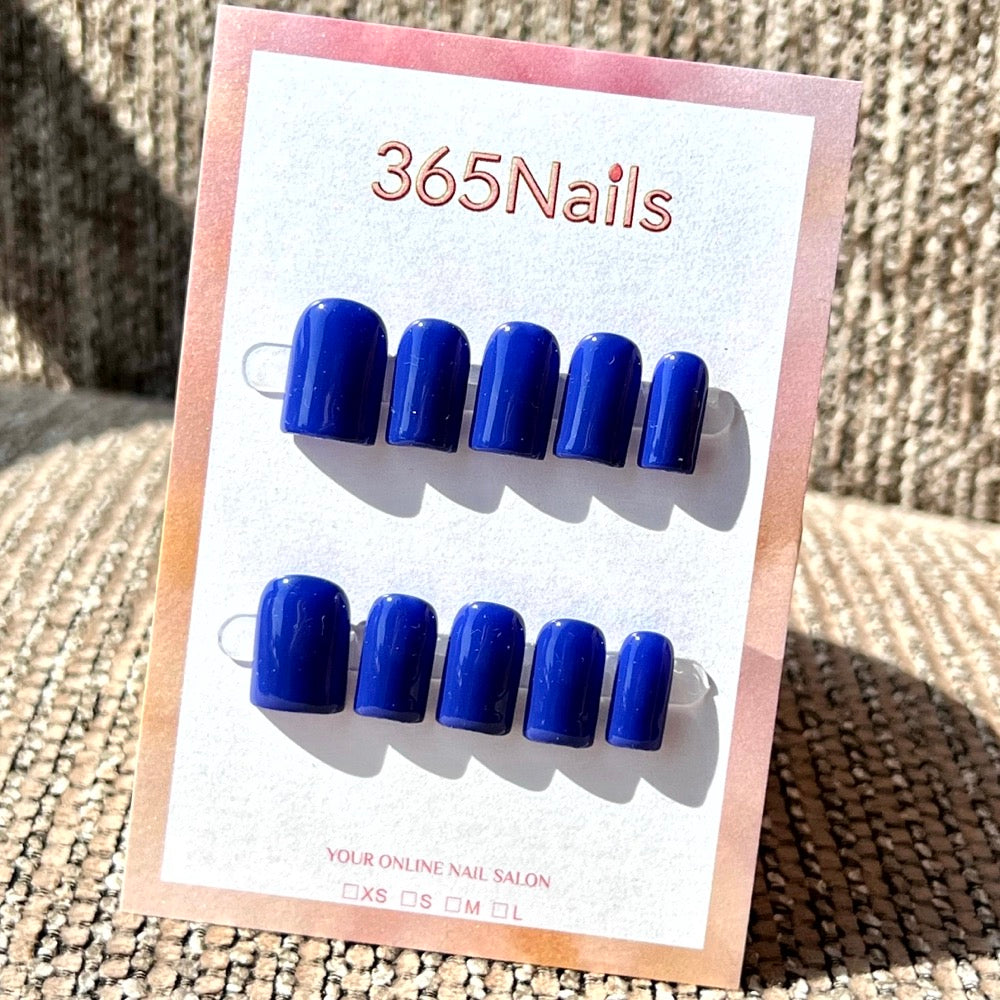20 Colors Mega Palette - Premium Solid Handmade Nails (8 Shapes Available)