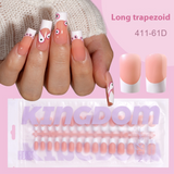 Nail Tips French prefabricated nail pads, whole bags, new non-marking removable fake nail patches, French press on nails