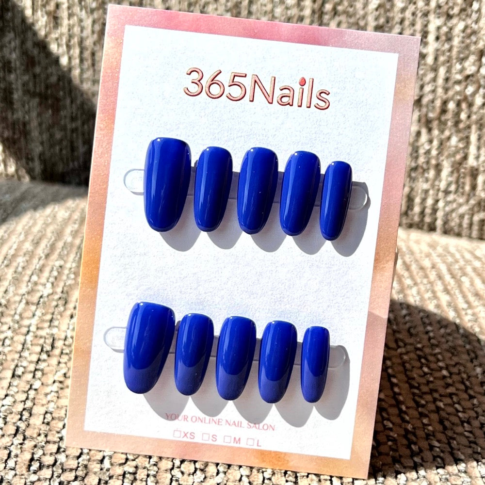 20 Colors Mega Palette - Premium Solid Handmade Nails (8 Shapes Available)