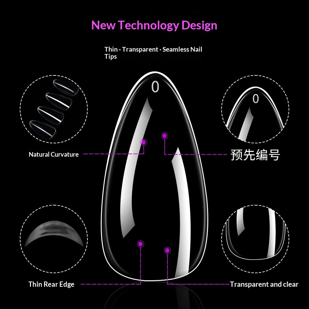 Pro Multi-Style Collection: "Cross-Border Nail Tip Assortment" – Cross-Border Nail Tips