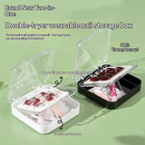 Double Layer Press On Nail Storage Display Box
