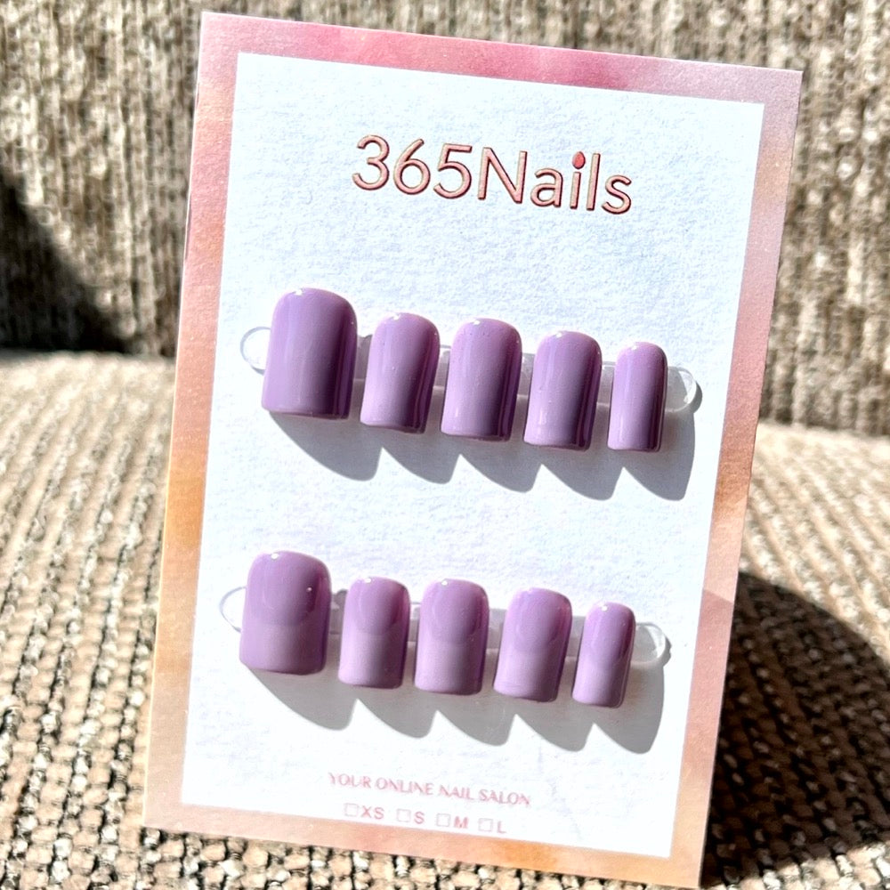 20 Colors Mega Palette - Premium Solid Handmade Nails (8 Shapes Available)