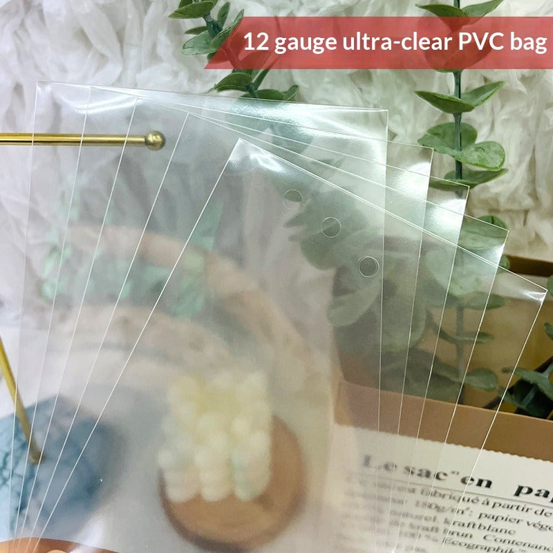 Clear OPP Press On Nail Packaging Display Bags (MOQ=50)