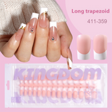 Nail Tips French prefabricated nail pads, whole bags, new non-marking removable fake nail patches, French press on nails