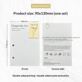 Minimal Packaging Cards for Press On Nail Sets (MOQ=50)