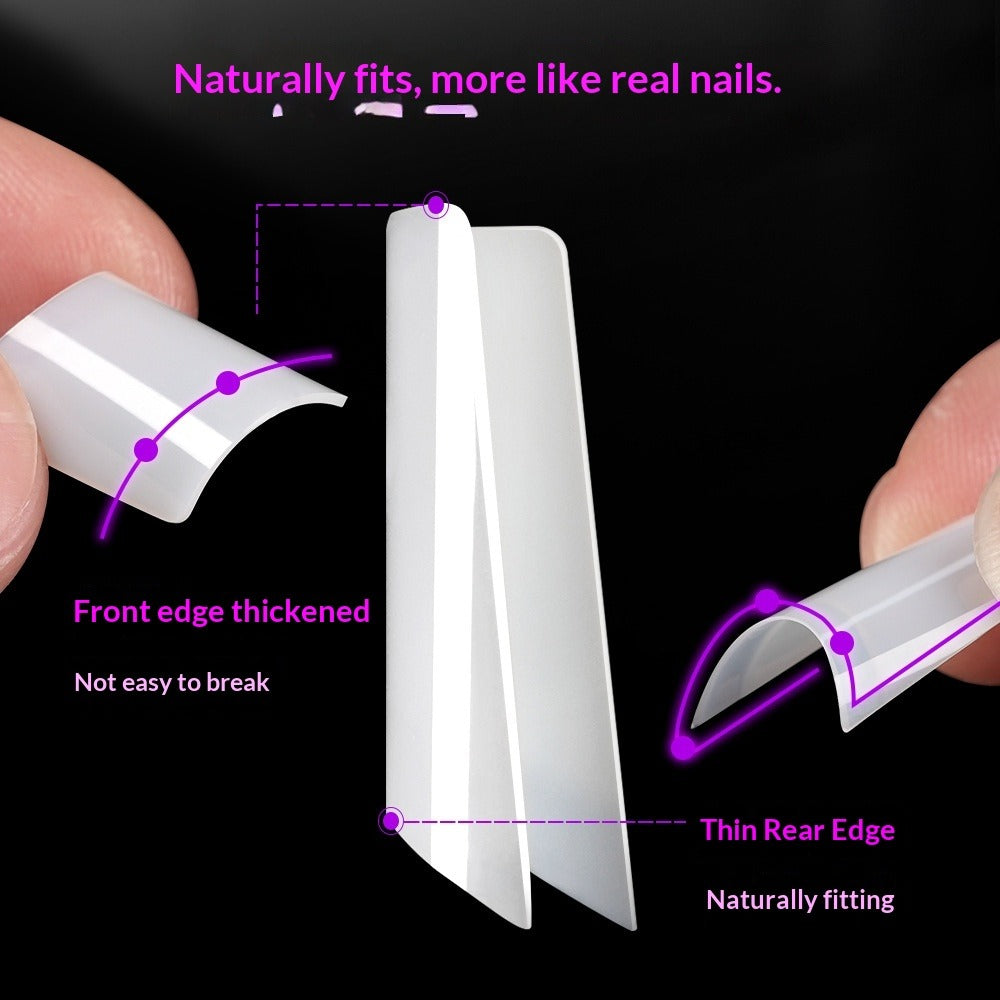 Custom Pro Collection: "Vivid Half-Cover" – Small Batch Custom Half-Cover Nail Tips