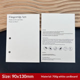 Minimal Packaging Cards for Press On Nail Sets (MOQ=50)