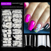 Custom Pro Collection: "Vivid Half-Cover" – Small Batch Custom Half-Cover Nail Tips