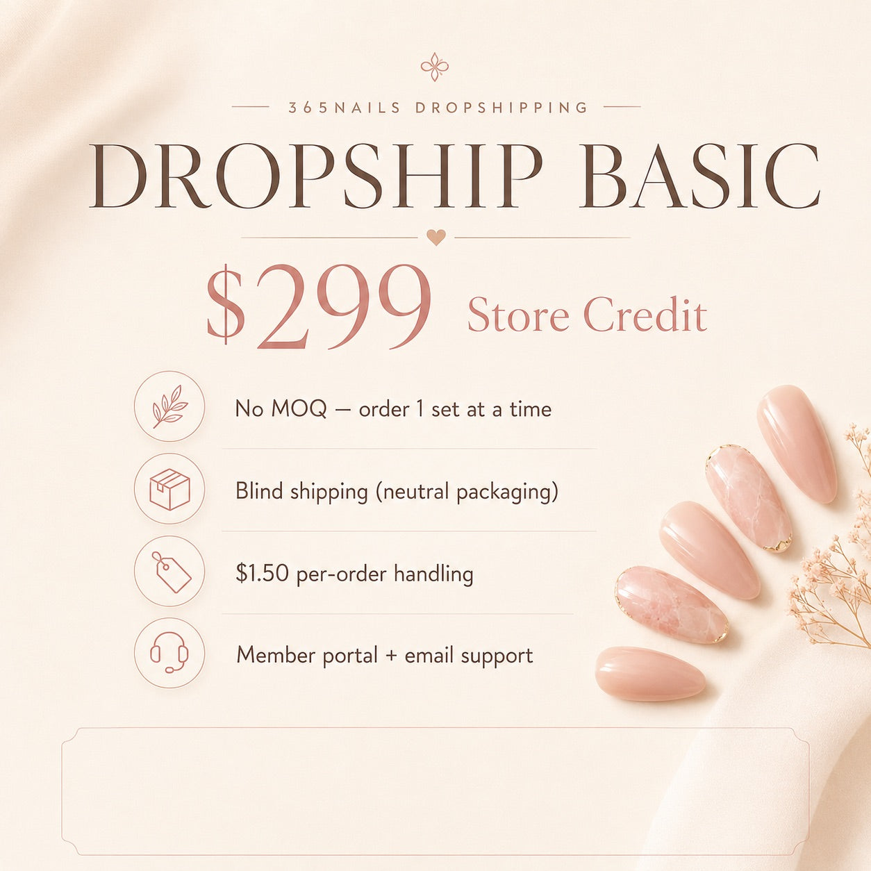 Dropship Pro 會員資格：$1,000 商店抵用金與 VIP 專屬權益