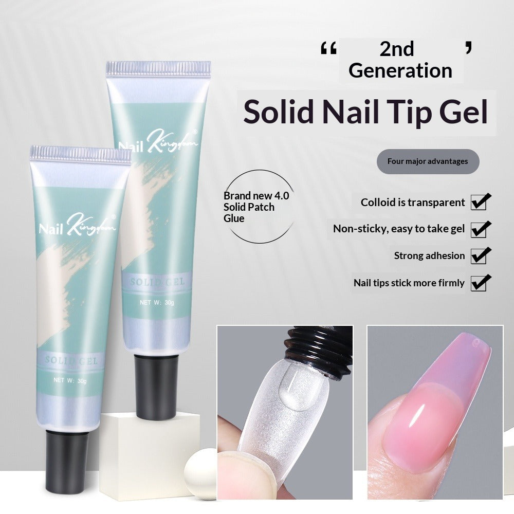 Solid Gel Nail Glue for Long Lasting Press On Nails (MOQ=3)