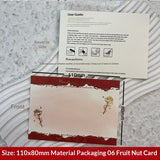 Horizontal Textured Press On Nail Display Cards (MOQ=50)
