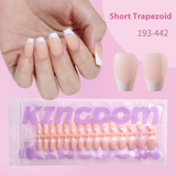 Nail Tips French prefabricated nail pads, whole bags, new non-marking removable fake nail patches, French press on nails